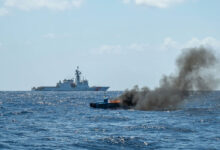 امریکہ کا ایک اور مبینہ منشیات سے لدی کشتی پر حملہ، 4 افراد ہلاک