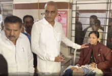 تلنگانہ: ہریش راو نے فوڈ پوائزننگ کے شکار طلبہ کی عیادت کی