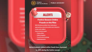 تہواروں کے سیزن میں سائبر دھوکہ دہی سے چوکس رہنے پولیس کا مشورہ