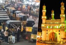 چار مینار کے اطراف بدنظمی عروج پر، آٹو ڈرائیورز کی بے ہنگم پارکنگ، تاریخی عمارتوں کا وقار خطرے میں