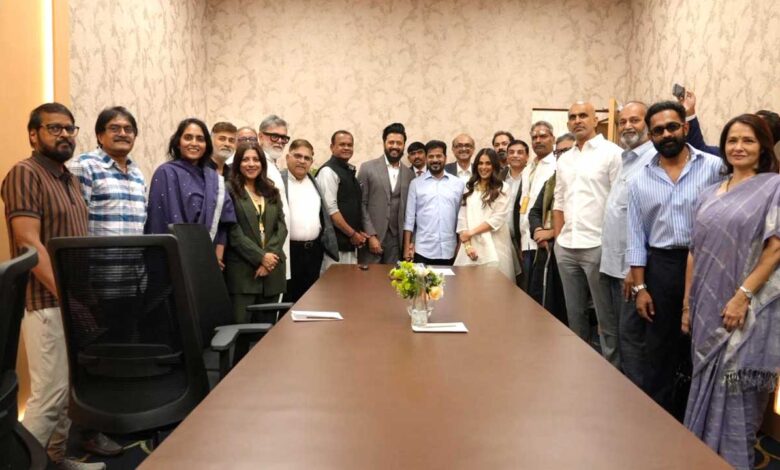 تلنگانہ میں عالمی معیار کے فلم اسٹوڈیوز جلد ہوں گے قائم، حکومت ’’فلم فرینڈلی‘‘ پالیسی پر عمل کرتے ہوئے بنائے گی نئے اسٹوڈیوز