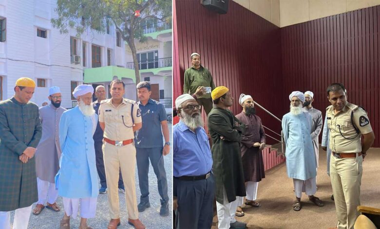 ڈی سی پی ساؤتھ زون نے کیا جامعہ نظامیہ کا دورہ، ادارے کی کارکردگی سے ہوئے بے حد متاثر