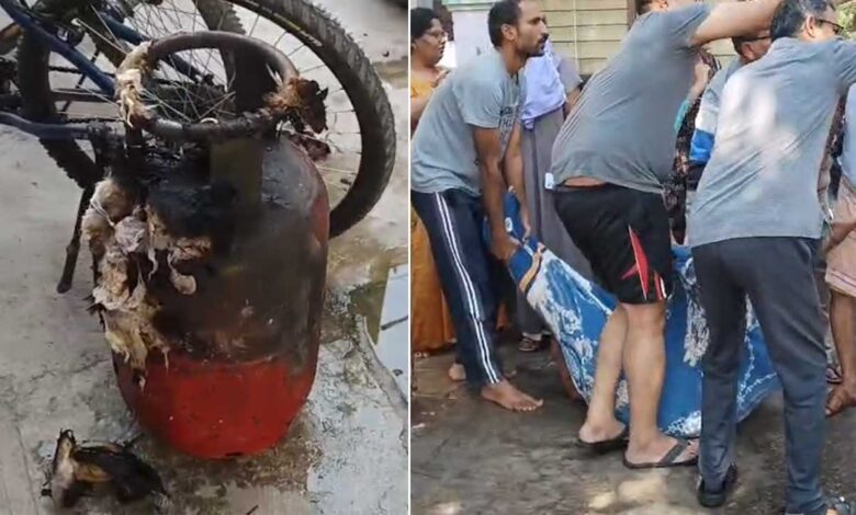 راجندر نگر میں پیش آیا افسوسناک حادثہ، گیس سلینڈر لیک کے بعد لگی آگ، خاتون بری طرح جھلس گئی