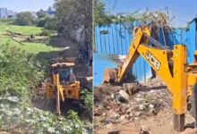 بنڈلہ گوڑہ میں 400 کروڑ روپے مالیتی 7 ایکڑ زمین بازیاب، با اثر طبقہ کی جانب سے کیا گیا تھا قبضہ