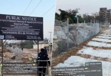 نیک نام پور میں بڑی تجاوزات پر حائیڈرا کی کارروائی، 2500 کروڑ روپے مالیت کی 23 ایکڑ سرکاری زمین محفوظ