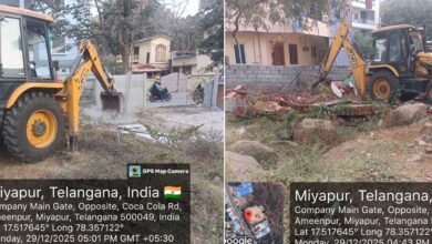 حائیڈرا کی مدینہ گوڑہ میں بڑی کارروائی، 1000 گز پارک کی زمین غیر مجاز قبضوں سے محفوظ