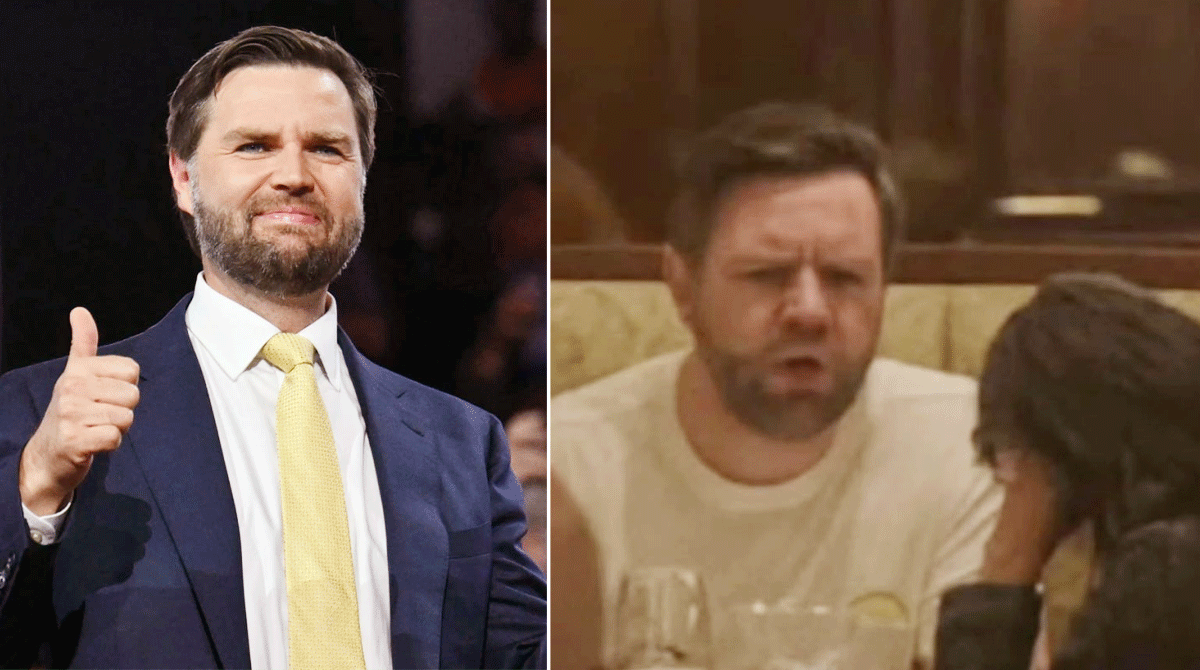 “کون کہتا ہے کہ بڑے گھرانوں میں جھگڑے نہیں ہوتے؟،امریکہ کے نائب صدر جے ڈی وینس اور اوشا وینس کی وائرل تصویر