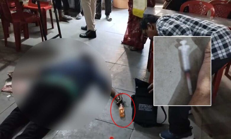 پرانے شہر میں ایک شخص کی مشتبہ موت سے سنسنی، لاش کے پاس سے شراب کی بوتل اور انجیکشن پائے گئے