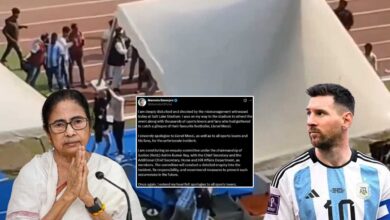 کولکتہ کے اسٹیڈیم میں میسی کے فینس کی تھور پھوڑ کے بعد ممتا بنرجی مانگی معافی