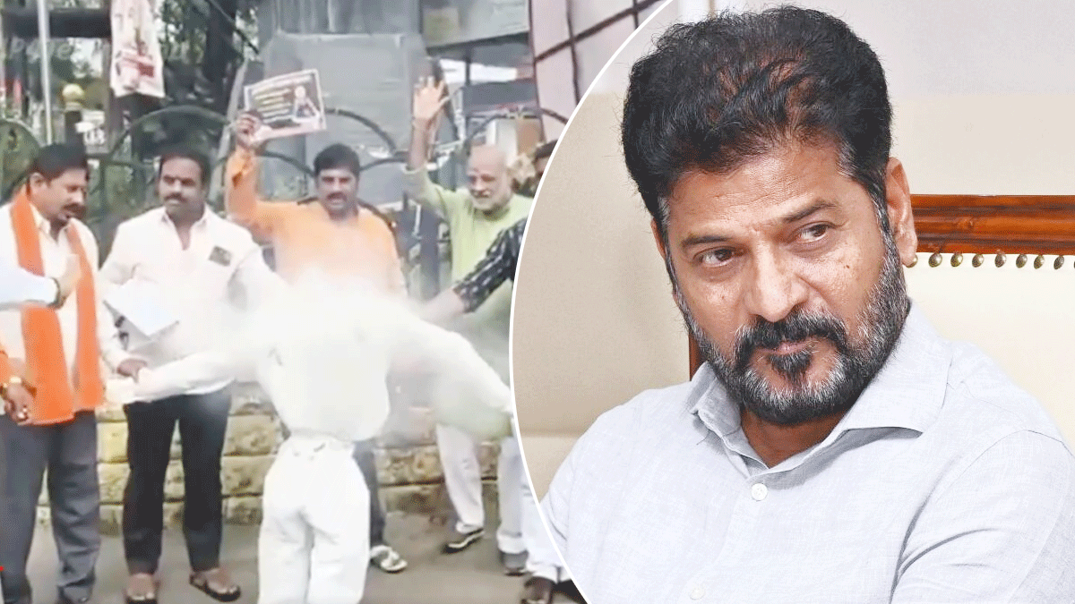 چیف منسٹر ریونت ریڈی کے ہندو دیوتاؤں پر بیان سے ہنگامہ،بی جے پی کا احتجاج، معافی کا مطالبہ تیز