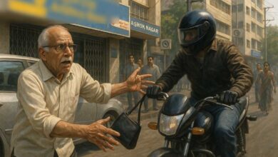 اشوک نگر میں سنسنی خیز واردات, بزرگ شخص کے ہاتھ سے بیگ چھین کر 2.5 لاکھ روپے لے فرار