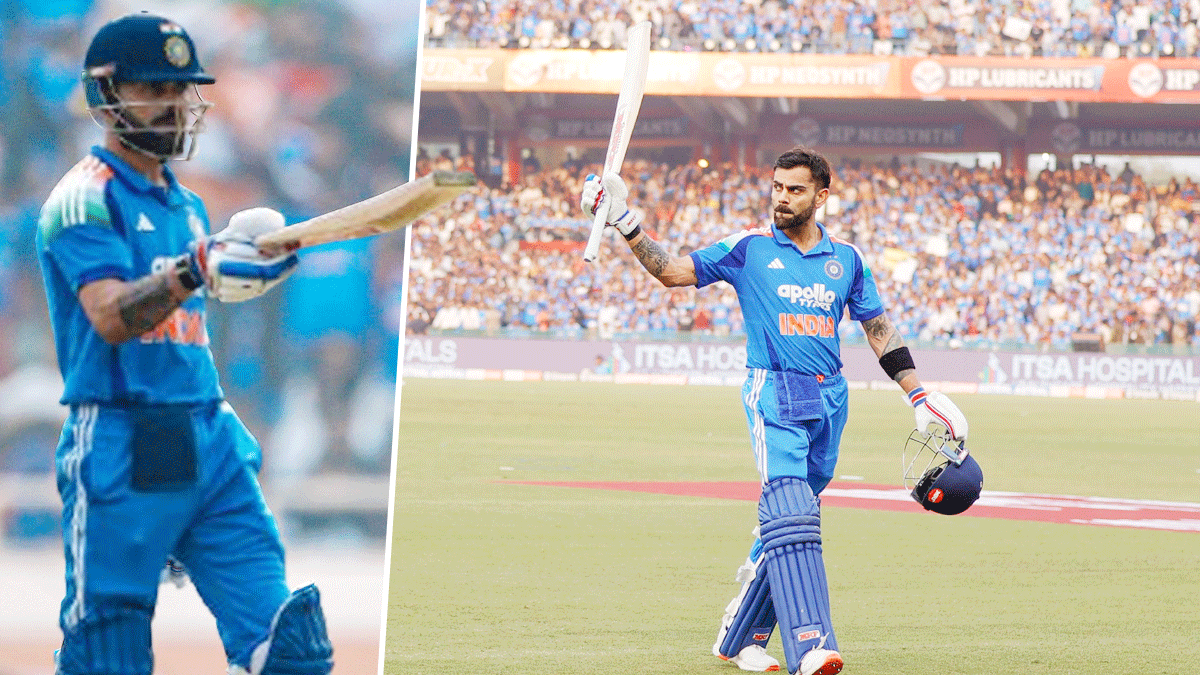 ویراٹ کوہلی ون ڈے بیٹنگ رینکنگ میں چوتھے نمبر پر پہنچ گئے