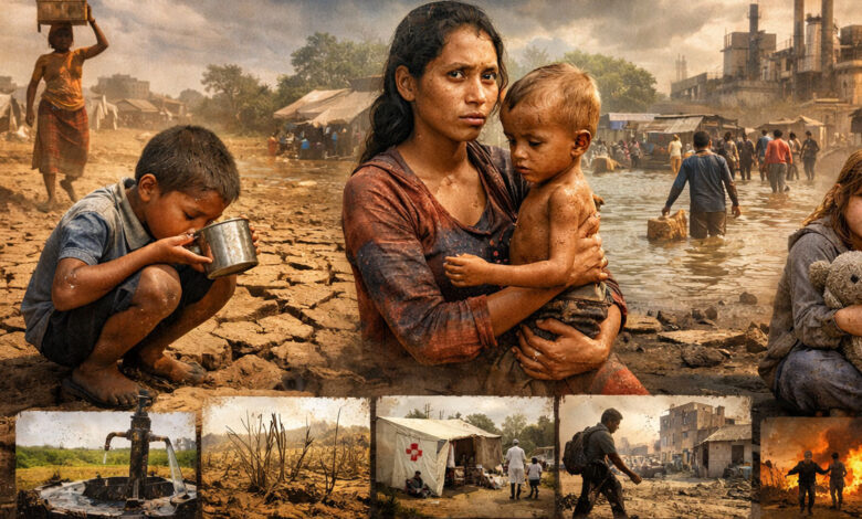 ماحولیات میں ایک معمولی تبدیلی بھی 100 ملین سے زیادہ لوگوں کے انسانی حقوق کو متاثر کرے گی