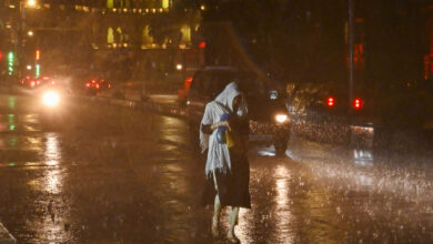 نئے سال کے پہلے دن ممبئی میں موسلا دھار بارش