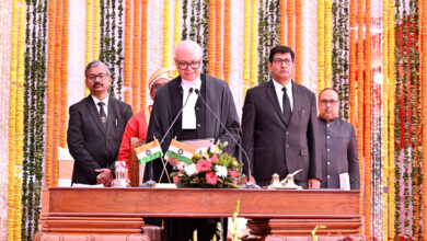 جسٹس مہیش شرد چندر سونک نے جھارکھنڈ ہائی کورٹ کے چیف جسٹس کے طورپر حلف لیا