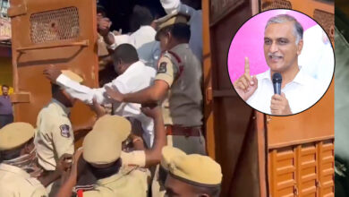 احتجاجی ریلی کو پولیس کے ذریعہ دبانا انتہائی شرمناک اور غیر جمہوری عمل:ہریش راو