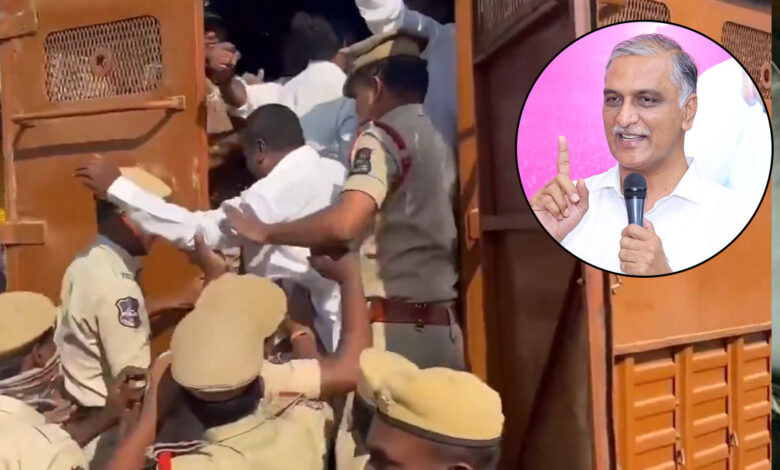 احتجاجی ریلی کو پولیس کے ذریعہ دبانا انتہائی شرمناک اور غیر جمہوری عمل:ہریش راو