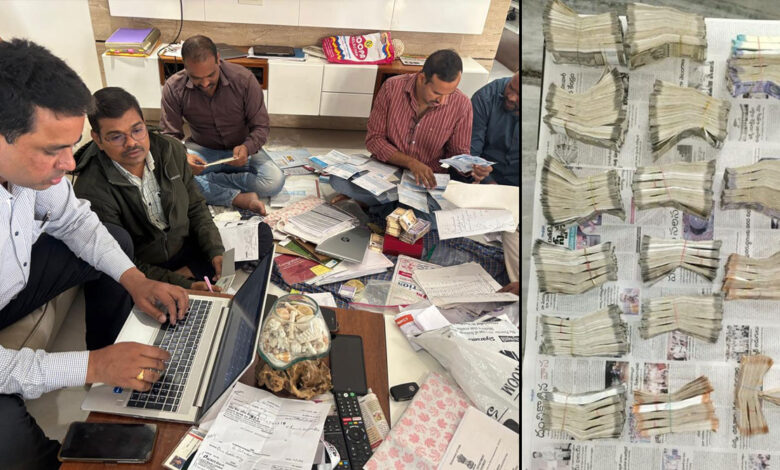 اے سی بی نے ایڈیشنل کلکٹر کے مکانات کی تلاشی لی۔منقولہ اور غیر منقولہ جائیدادوں کا انکشاف