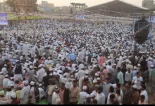 اے پی کے کڑپہ میں تبلیغی جماعت کے دوسرے دن کا اجتماع۔لاکھوں افراد کی شرکت۔روحانیت اورایمانی حلاوت کا حسین امتزاج