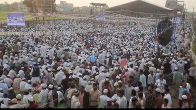اے پی کے کڑپہ میں تبلیغی جماعت کے دوسرے دن کا اجتماع۔لاکھوں افراد کی شرکت۔روحانیت اورایمانی حلاوت کا حسین امتزاج