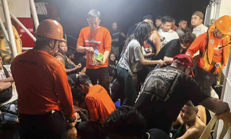 جنوبی فلپائن میں فیری ڈوبنے سے 13 افراد کی موت، 100 سے زائد لاپتہ