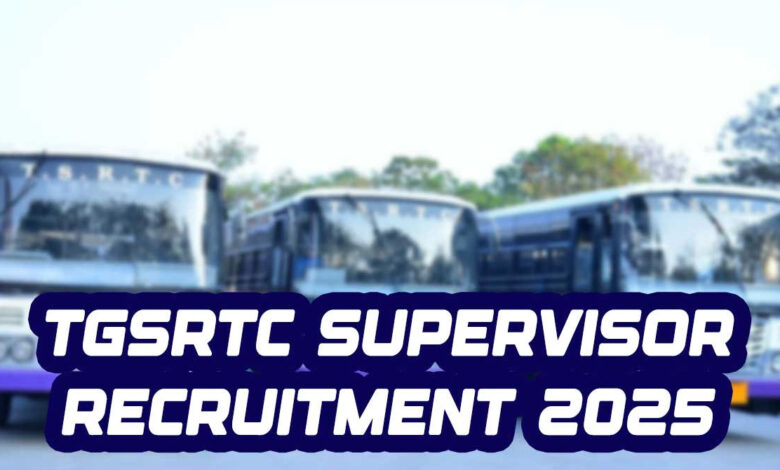 ٹی جی ایس آرٹی سی میں سوپروائزرس کی ملازمتوں پر تقرر کا آغاز