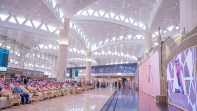 کنگ خالد ایئرپورٹ میں انٹرنیشنل ٹرمینل 2 کا افتتاح