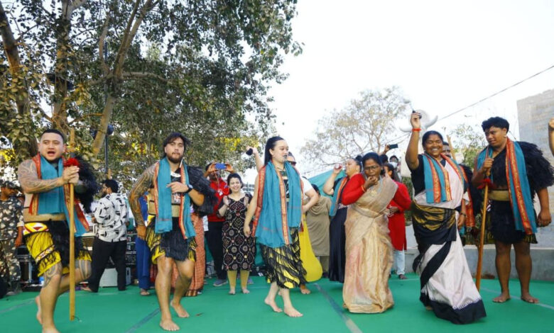 نیوزی لینڈ کے قبائلیوں نے عالمی شہرت یافتہ رقص ہاکا پیش کیا