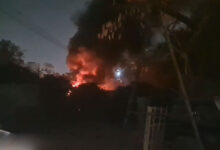 حیدرآباد کے علاقہ وجے نگر کالونی میں بڑا آتشزدگی کا واقعہ