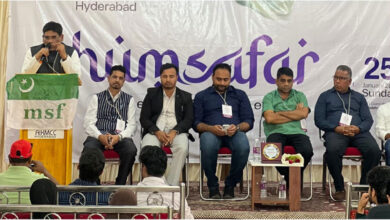 آئی یو ایم ایل سٹوڈنٹس کانفرنس "ہم سفر" نے حیدرآباد یونیورسٹی کے طلباء میں اتحاد اور سماجی ذمہ داری کا مطالبہ کیا