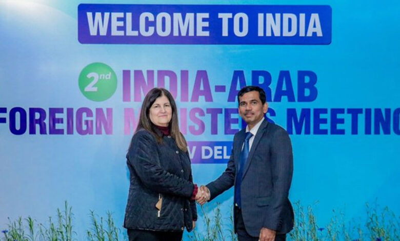 ہندوستان – عرب وزرائے خارجہ کی میٹنگ ہفتہ کو