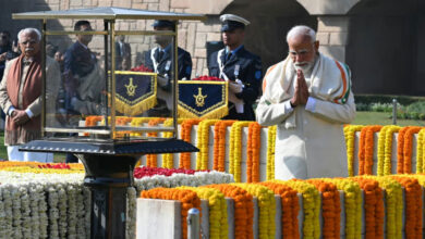 وزیراعظم نے شہید دیوس پر مہاتما گاندھی کو خراجِ عقیدت پیش کیا