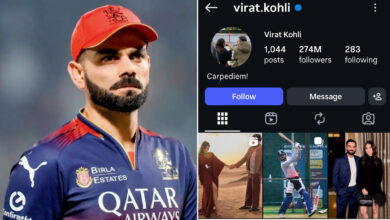 وراٹ کوہلی کا انسٹاگرام اکاؤنٹ دوبارہ فعال