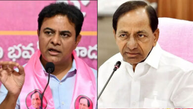 فون ٹیپنگ معاملہ۔کے ٹی راما راو نے چندرشیکھرراو کو نوٹس پراعتراض کیا