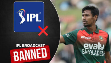 مستفیض الرحمان کا آئی پی ایل سے اخراج: بنگلہ دیش نے آئی پی ایل کی نشریات پر پابندی لگا دی