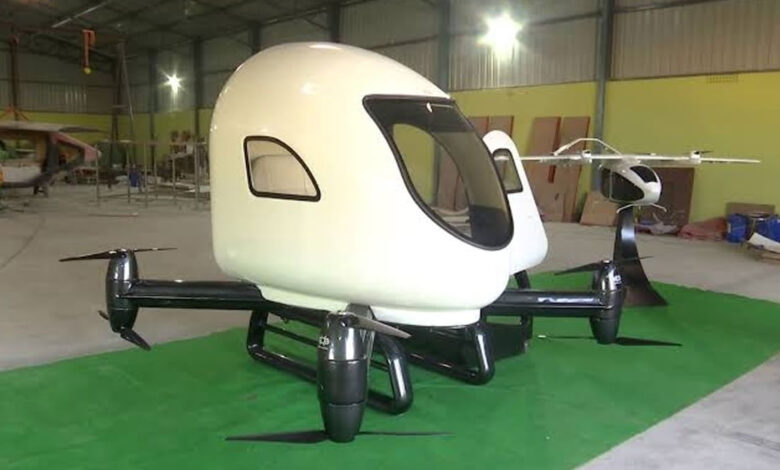 فضاؤں میں اڑ کر اپنی منزل تک پہنچنا آسان،آئی آئی ٹی حیدرآباد کے فیکلٹی ارکان نے سوپر ایئر ٹیکسی تیار کی