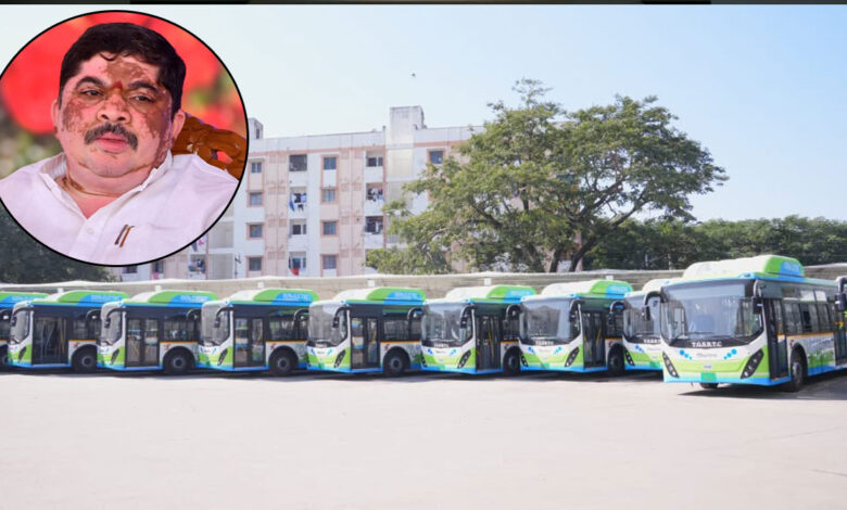 جلد ہی مزید 2800 الکٹرک بسیں آرٹی سی بیڑے میں شامل کی جائیں گی: وزیرٹرانسپورٹ تلنگانہ