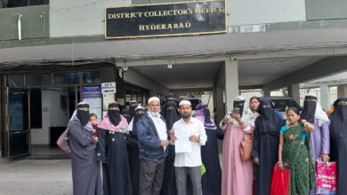 آواز حیدرآباد ساؤتھ کمیٹی کی جانب سے مستحق غریبوں کے لیے مکانات کی فوری فراہمی کی اپیل