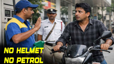 تلنگانہ کے ضلع نلگنڈہ میں ”ہیلمٹ نہیں تو پٹرول نہیں“مہم پر سختی سے نفاذ: ایس پی شرت چندر پوار