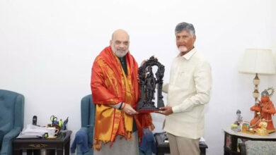 چندرابابو کی امیت شاہ سے ملاقات، امراوتی کو دارالحکومت کے طور پر قانونی اور آئینی درجہ دینے بل کا مطالبہ