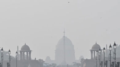 دہلی میں ہوا کا معیار انتہائی خراب ، درجہ حرارت 5 ڈگری سینٹی گریڈ پہنچا