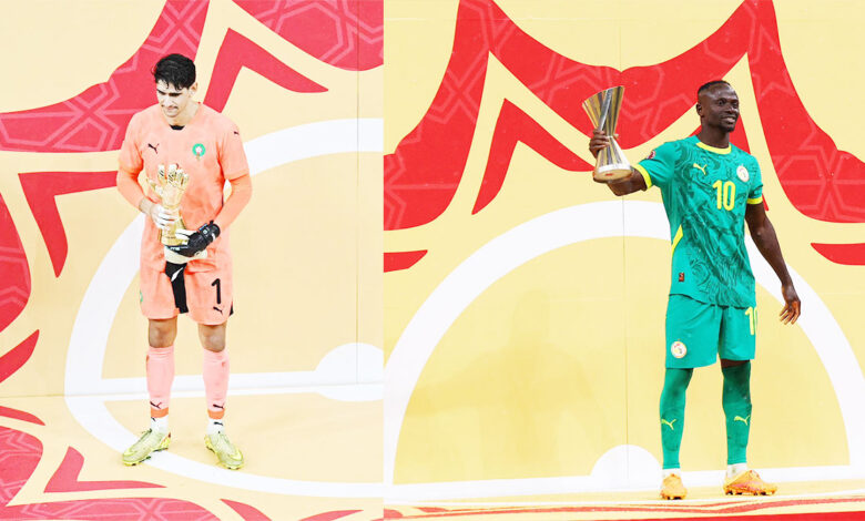 ’النصر‘ کی نمائندگی کرنے والے سادیو مانے کو پورے ٹورنامنٹ میں بہترین کارکردگی پر پلیئر آف دی ٹورنامنٹ کے اعزاز سے نوازا گیا۔