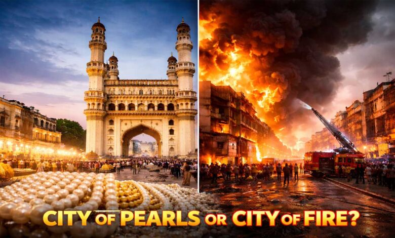 کیا حیدرآباد اب مو تیوں کے شہر کے بجائے آگ زنی کے واقعات سے پہچانا جائے گا؟