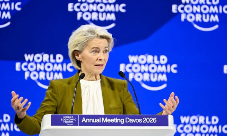 محترمہ لیین نے منگل کے روز داووس میں عالمی اقتصادی فورم (ڈبلیو ای ایف) سے خطاب کرتے ہوئے کہا کہ داووس کے بعد آئندہ ہفتے کے اختتام پر وہ ہندوستان کا دورہ کریں گی،