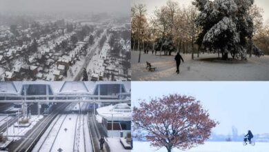 یورپ میں شدید برفباری سے نظام زندگی مفلوج، مختلف حادثات میں 6 -افراد ہلاک