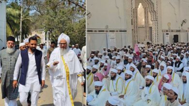 دارالعلوم حیدرآباد میں جلسۂ تکمیلِ حفظِ قرآن و درسِ بخاری شریف، چیرمین ٹمریز فہیم قریشی کی خصوصی شرکت