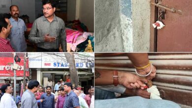 حیدرآباد میں آتش زدگی کے واقعات کے خلاف سخت کارروائی، جوبلی ہلز اور نامپلی میں دکانیں سیل