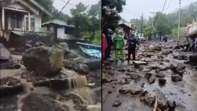 انڈونیشیا، سیلابی ریلے میں بہہ کر 14 افراد جان سے گئے