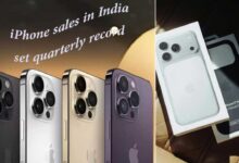 ہندستان میں آئی فون کی فروخت نے ریکارڈ قائم کیا
