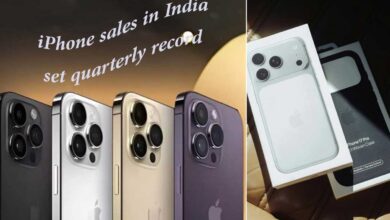 ہندستان میں آئی فون کی فروخت نے ریکارڈ قائم کیا